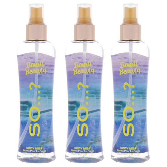 So...? Bondi Beauty Body Mist for Women - 6.9 oz Body Mist - Pack of 3