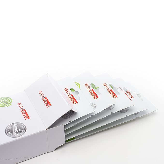 BioMiracle Natural Face Mask Variety Pack, Pack of 15, with Hydrating Face Masks, Nourishing Face Masks