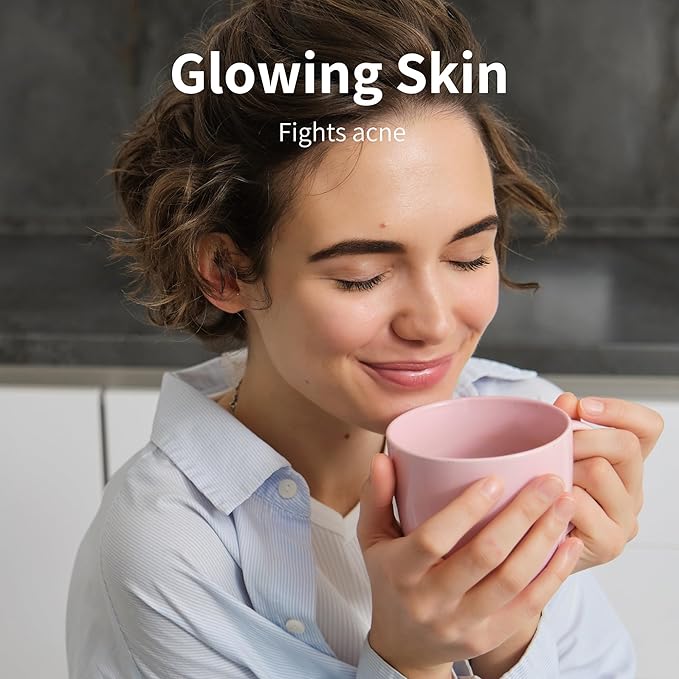 Nourished Androgen Relief Spearmint Tea - Organic Herbal Spearmint Tea for Clear Skin and Reduced Unwanted Facial Hair Growth - 60 Servings