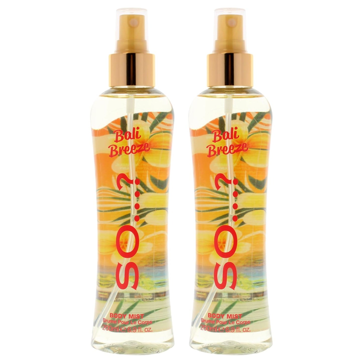 So...? Bali Brezze Body Mist for Women - 6.9 oz Body Mist - Pack of 2