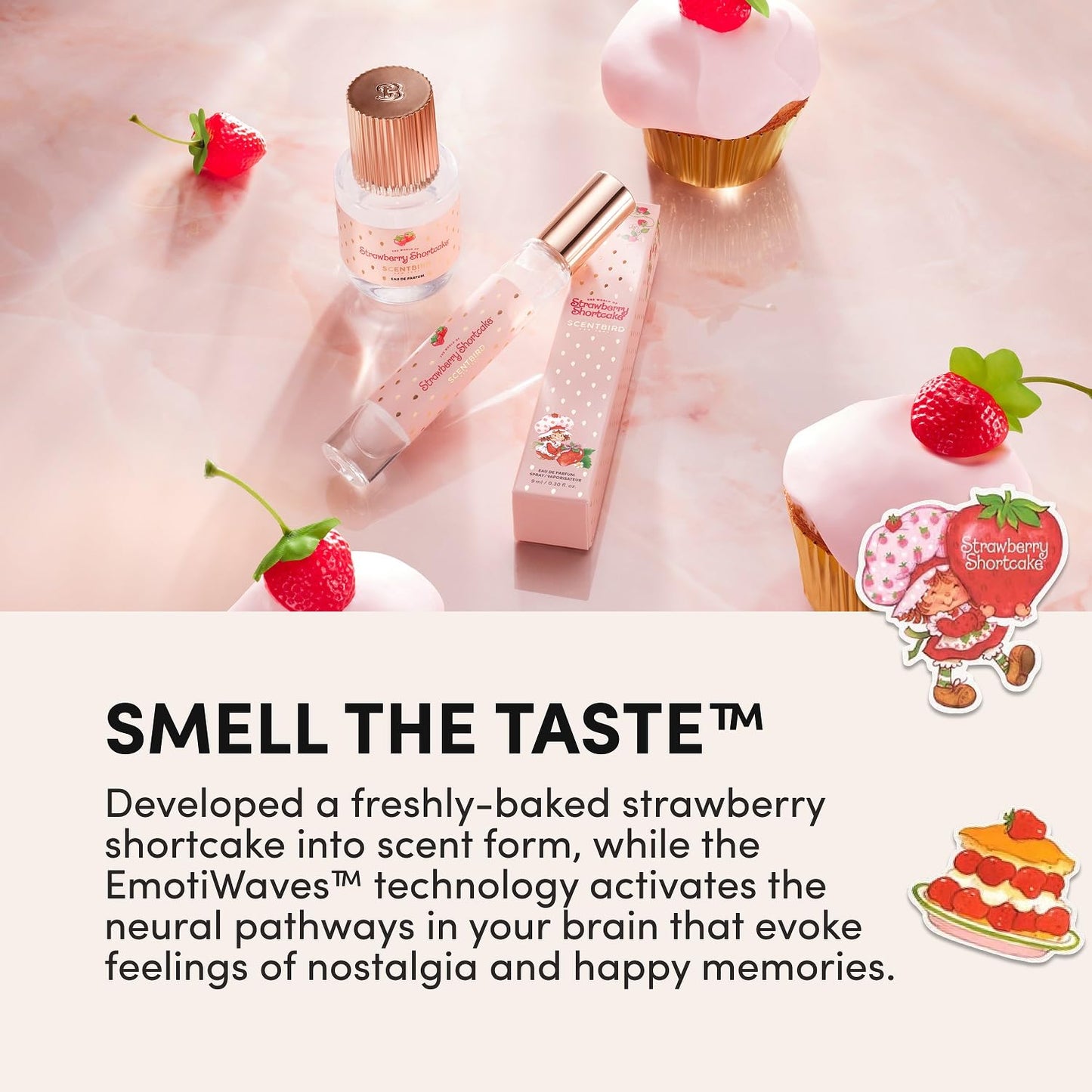 Scentbird Strawberry Shortcake Eau De Parfum - Perfume for Women - Strawberry Perfume - Fruity Scent - 20ML