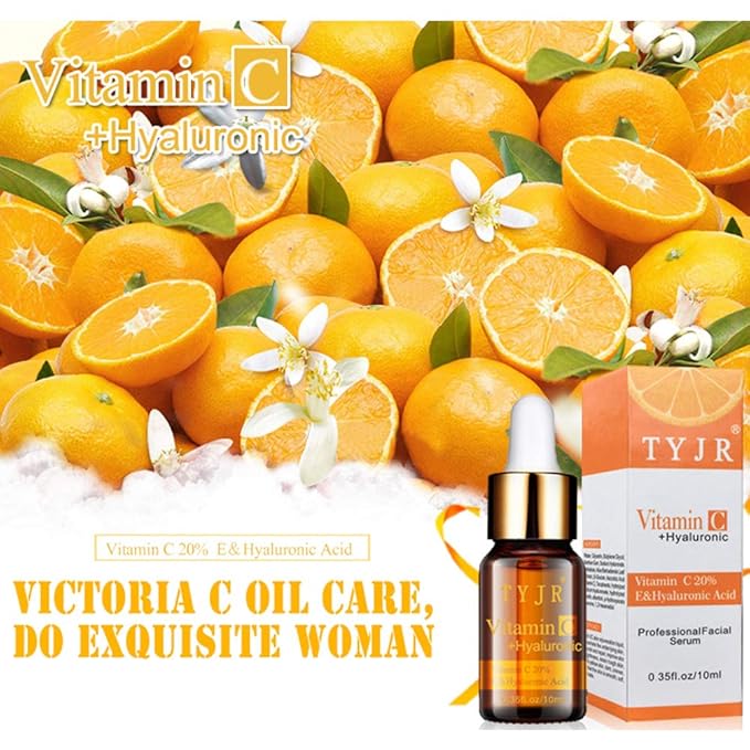 Vitamin C Face Serum - Dark Spot Remover Facial Vitamin C Serum with Hyaluronic Acid, Aloe Vera, & Vitamin E - Anti Aging Face Treatment for Dark Spots, Sun Damage, Fine Lines and Wrinkles