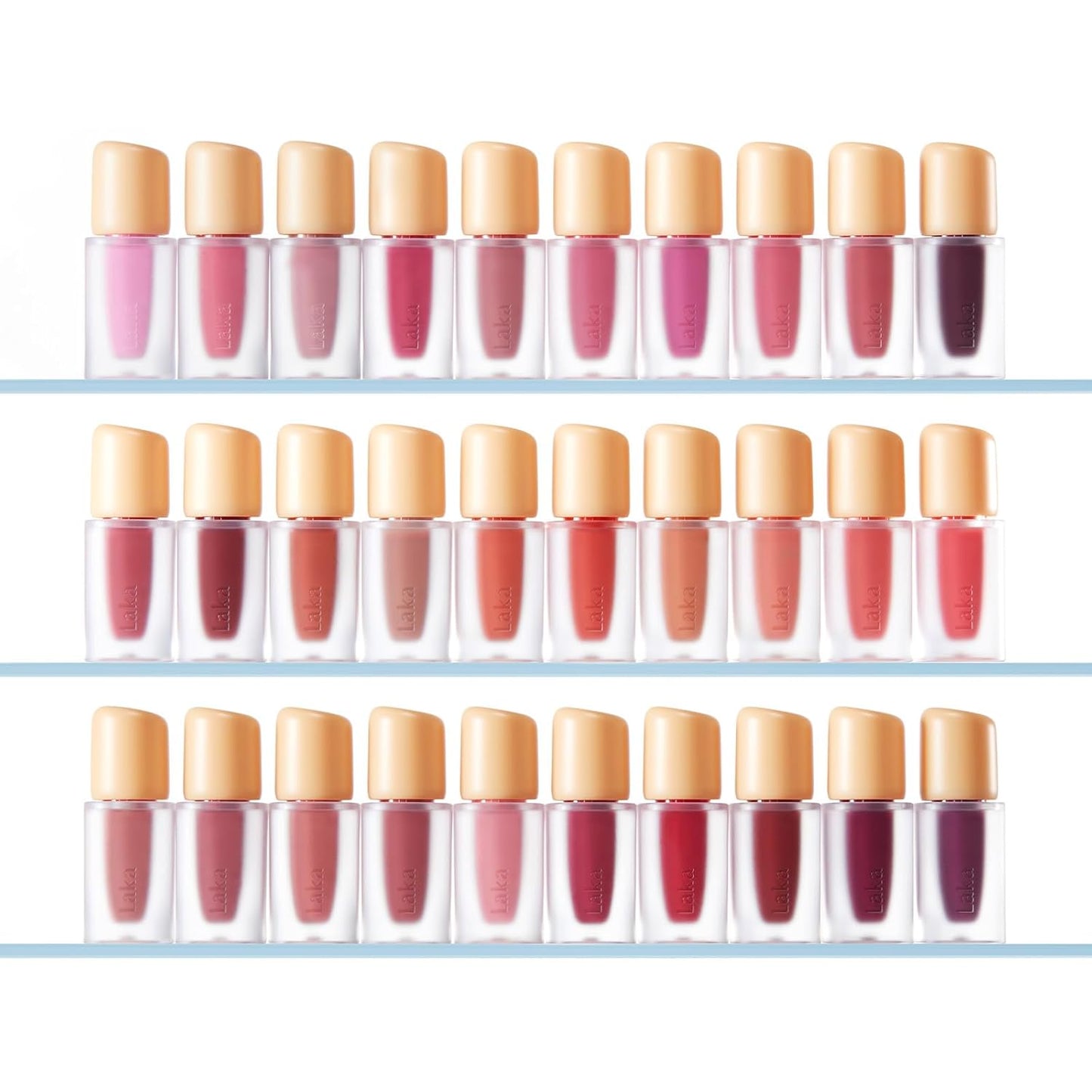 Laka Fruity Glam Lip Tint Mini, Glowing Lip Stain with Wide Color Spectrum, Hydrating & Lightweight Texture, Long-Lasting Bold Stain, Non-Sticky, Vegan, K-Beauty (#139 Cheating)