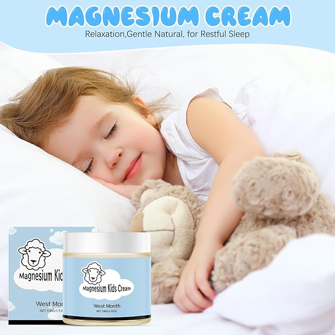 Junior's Bedtime Lotion,Magnesium Lotion for Kids,Magnesium Cream,Natural Moisturizers Cream for All Skin Types