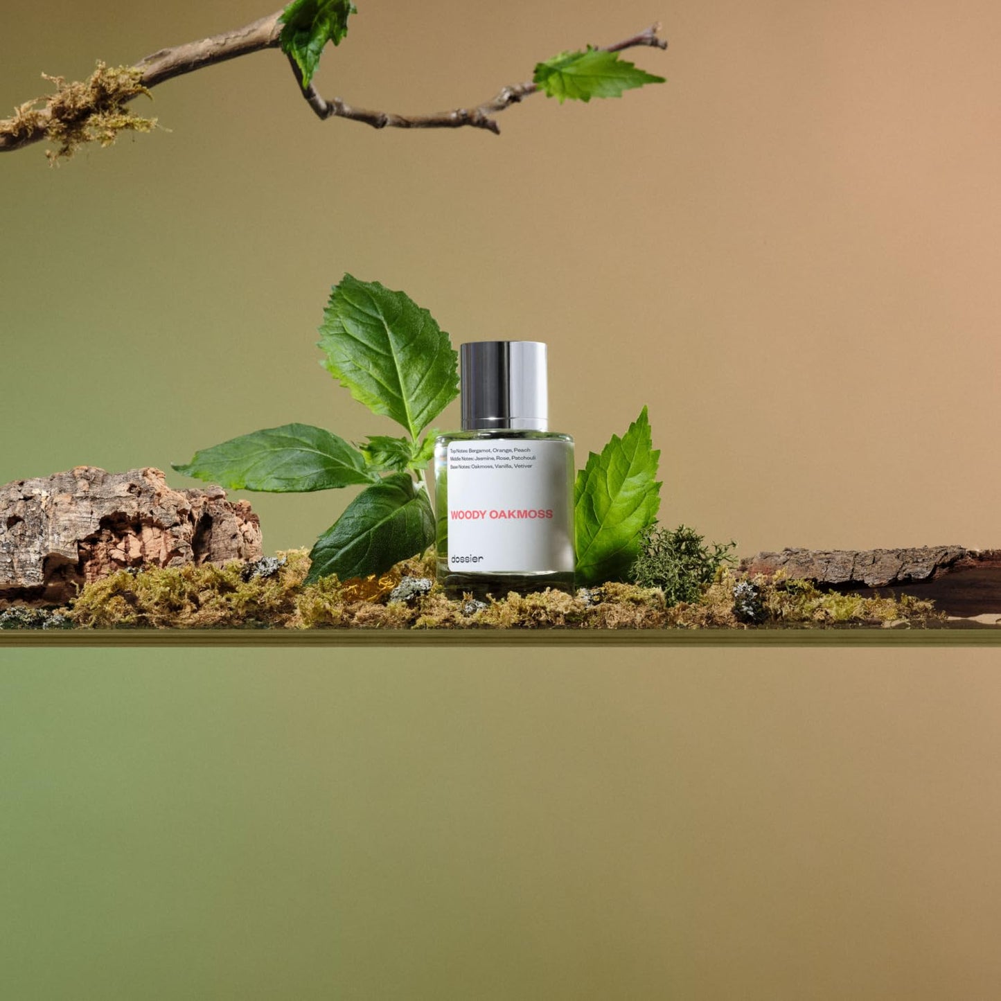 Dossier - Woody Oakmoss - Eau de Parfum - Perfume Luxury - Pure Infused - Paraben-Free - Vegan - For Women - Fragrance 1.7 Fl oz (Spray 50ml)
