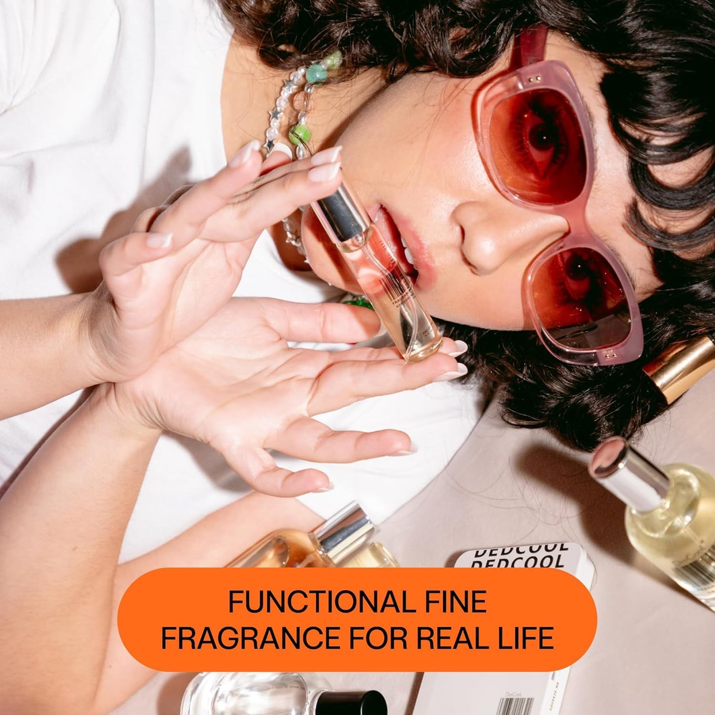 DedCool Eau de Parfum Sample | Fragrance 04 | Unisex Luxury Perfume with Fig, Orange & Sandalwood | Long-Lasting Clean Fragrance | Vegan, Non-Toxic, Essential Oil-Based | 1.5 ml