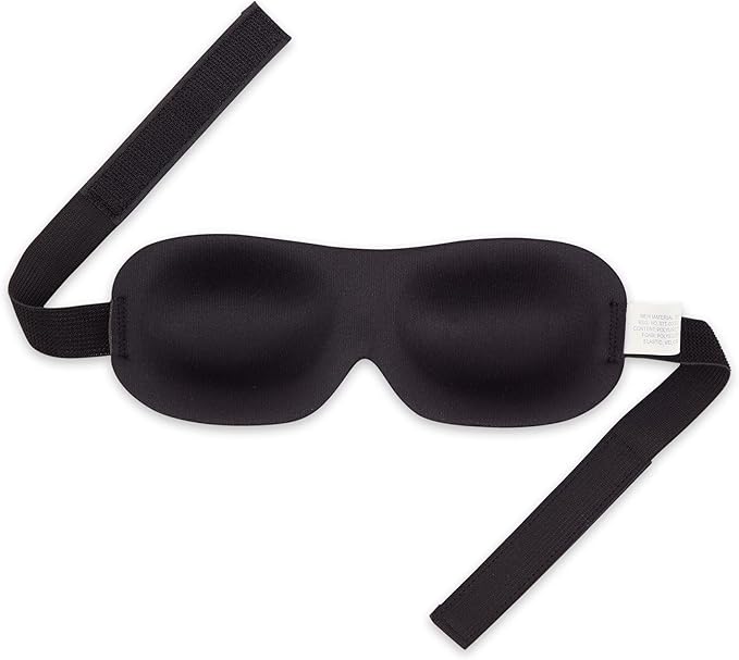 Bucky Ultralight Collection, Contoured Travel and Sleep Eye Mask, Namaste In Bed, One Size