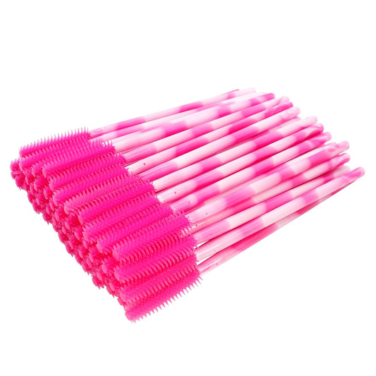 BIHRTC 100PCS Mascara Wands Disposable Lip Applicators liner Brushes Makeup Tools Eyeliner Brushes Mascara Wands Lipstick Applicators Lip Brushes for Women Girls Salon Beauty Cosmetic Make Up Tool