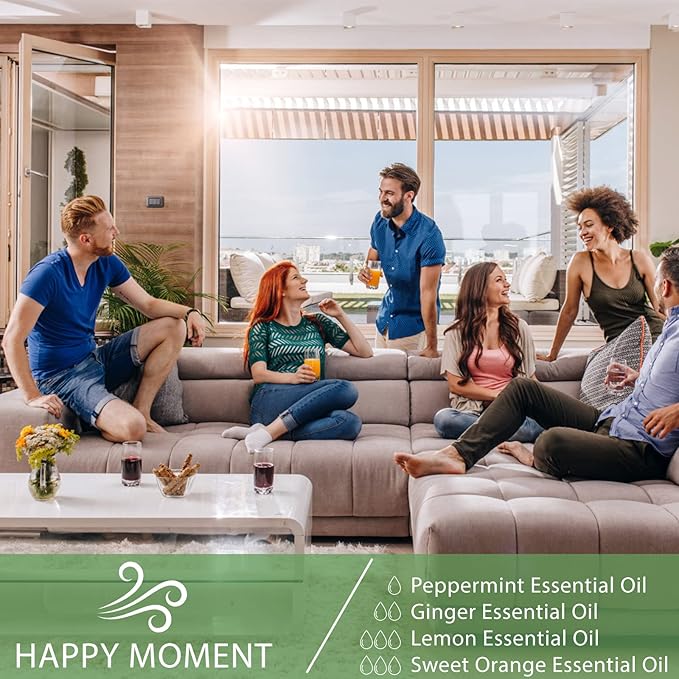 Ginger 3.38fl.oz Essential Oil, PHATOIL Pure Aromatherapy Oils for Diffuser, Humidifier, Perfect for DIY Soap, Candle, Bath Bombs Making(100ml)