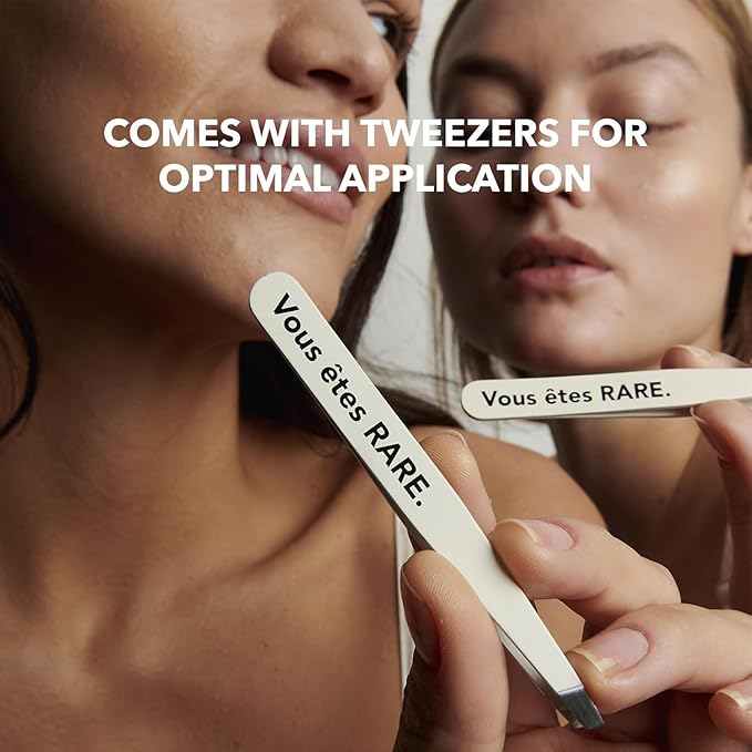 Carbone Glacé - Purifying Carbon Black Under Eye Patches - Cleanses & Tightens - With Hamamelis & Mallow - Purifying, Firming & Revitalizing - Multi-Active Serum Formula - 30 Pairs