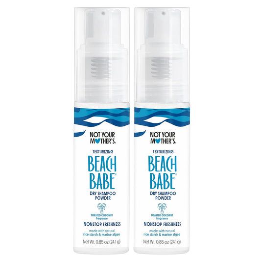 Not Your Mother's Beach Babe Texturizing Dry Shampoo Powder (2-Pack) - .85 oz Each - Instantly Absorbs Oil and Adds Soft, Touchable Texture for All Hair Types