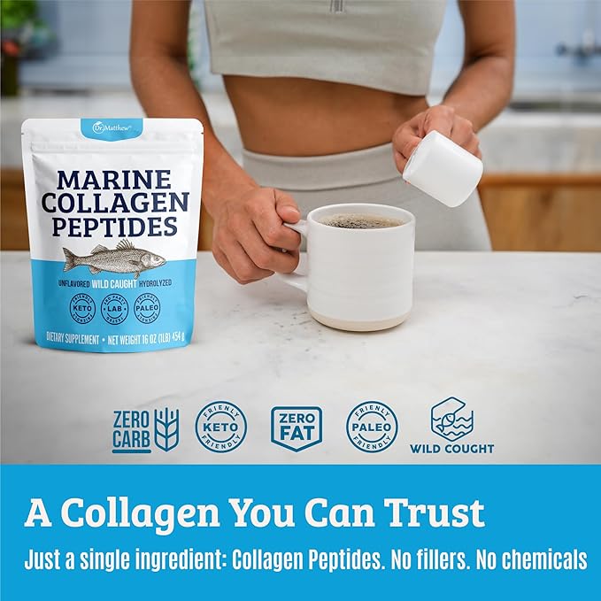 Marine Collagen Powder. Best Marine Collagen