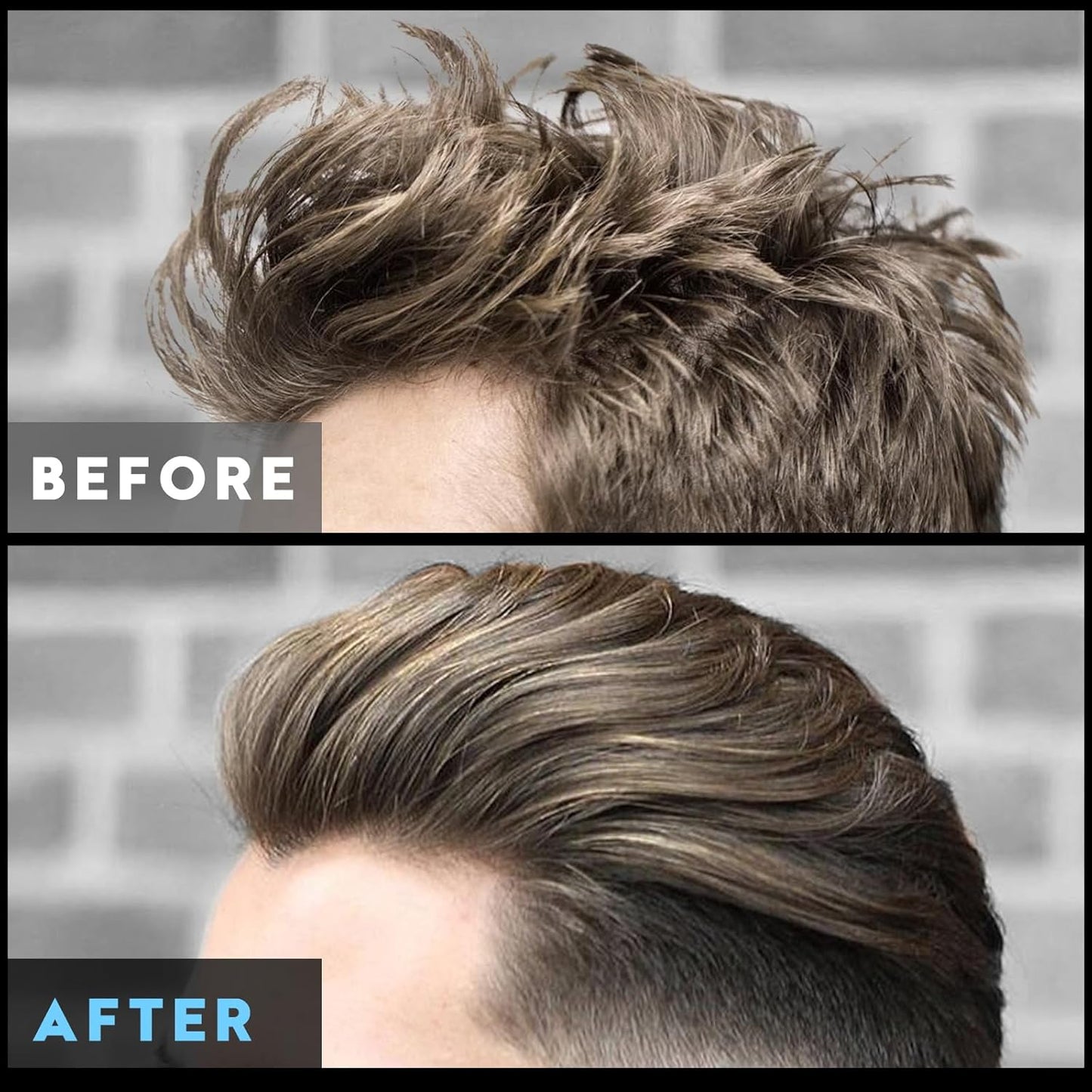 JVR Hair Clay for Men and Women, Medium Hold Matte Finish Texturizing Clay Hair Product Men with Natural and Organic Ingredients, Easy To Wash Out, For All Hairstyles Cream (2.86 oz)