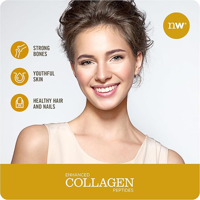 NatureWise Collagen Peptides Powder, Collagen for Women 1 & 3 Grass-Fed 45 Servings[45-Day Servings[45-Day Supply]