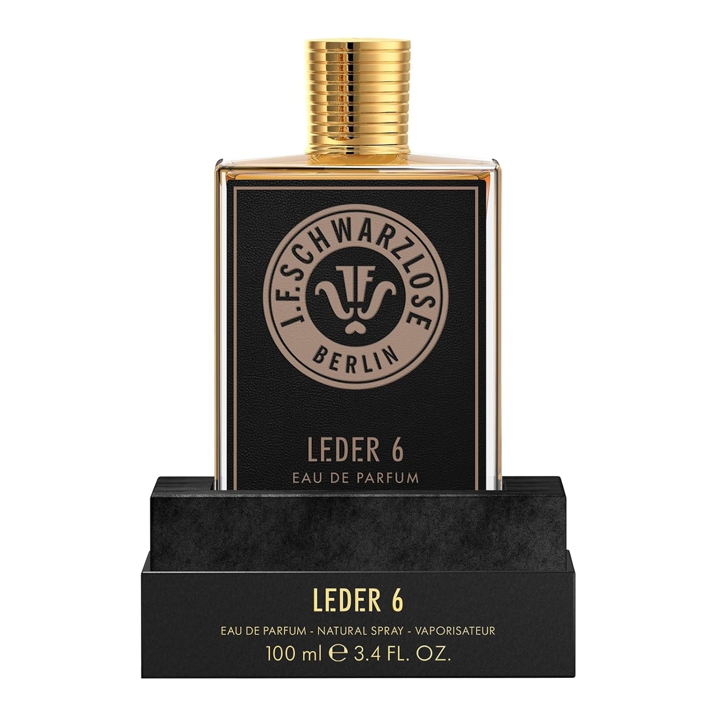 Schwarzlose Leder 6 - Unisex EDP Spray Fragrance - Long Lasting and Captivating Perfume with Bergamot, Lemon, Orange Blossom, and Nutmeg - Body Spray with Incredible and Unique Scent - 3.4 oz