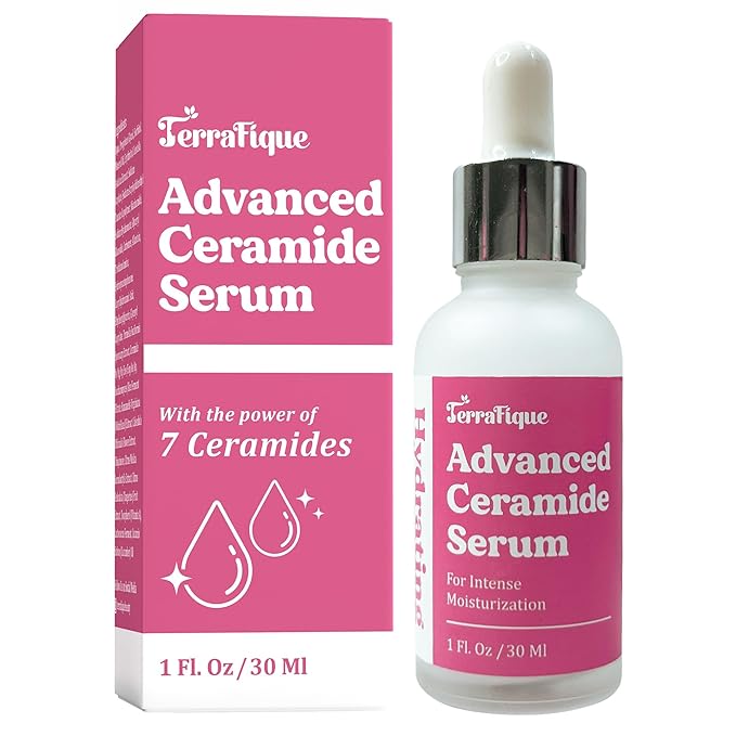 Advanced Ceramide Serum - Hydrating - Also Contains Vitamin C, Niacinamide - Ceramide Moisturizer - 1 Fl Oz - Pack of 1