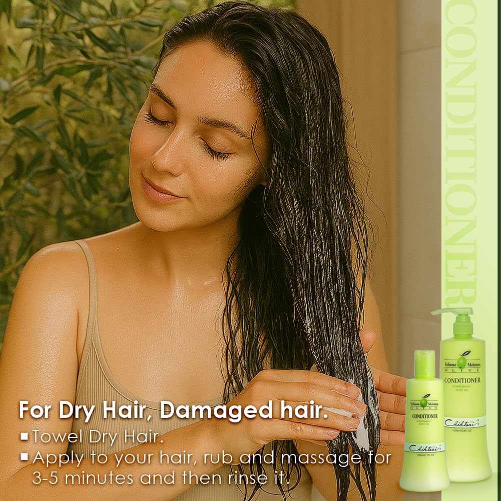 Chihtsai Olive Conditioner - 280ml/9.5oz