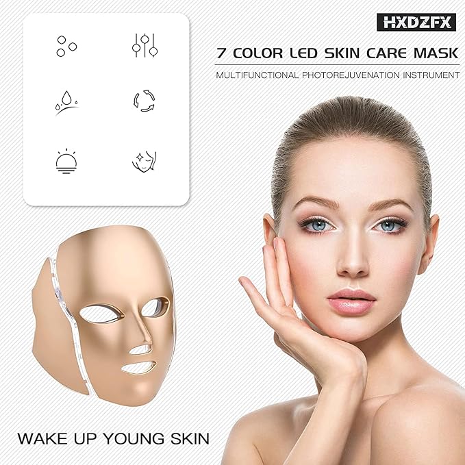 LED FACIAL LIGHT THERAPY MASK(HK207)