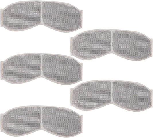 5pcs Eye Mask Moxa Sachets Warm Flower Sachets for Steam Eye Masks Soft Non-Woven Liners for Sleep Promotes Blood Circulation Convenient Storage