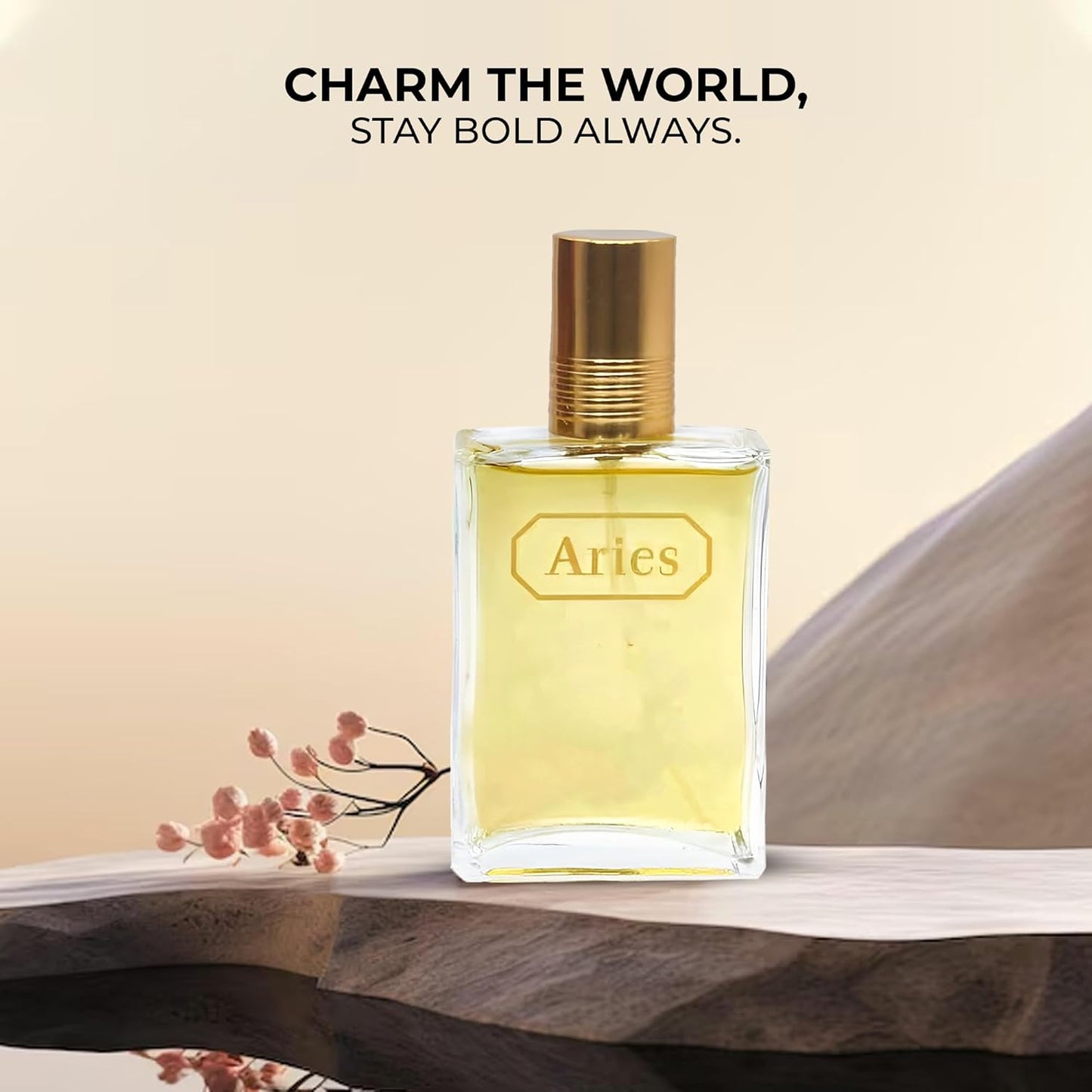 Aries Men's Cologne,Long Lasting Fresh Scent Eau de Toilette,3.4 Fl Oz Perfume for Men Every Day Used