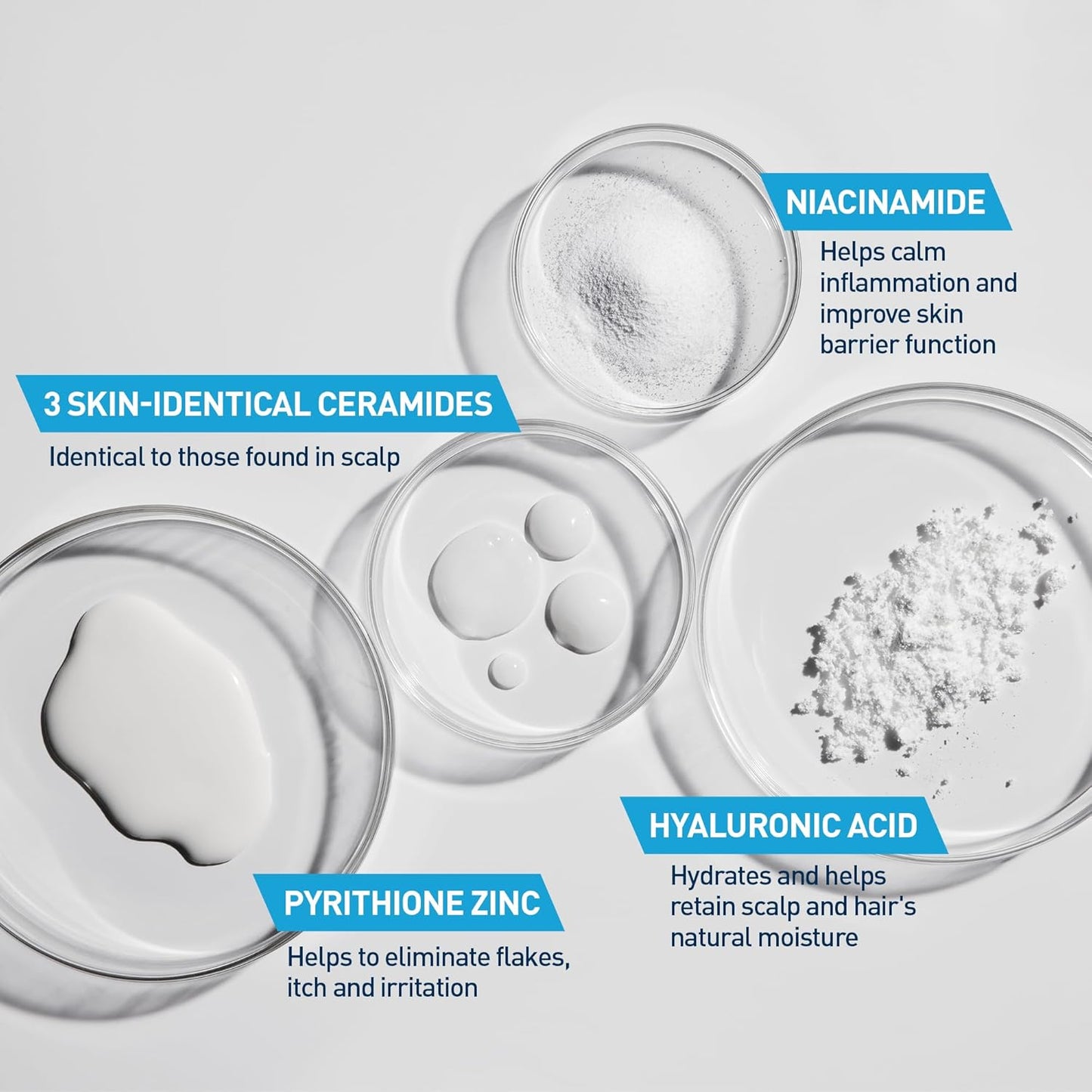 CeraVe Hydrating Anti Dandruff Shampoo and Conditioner Set, Pyrithione Zinc Dandruff Treatment With Ceramides, Hyaluronic Acid & Niacinamide, Helps Elimanate Flakes & Reduce Itchy Scalp