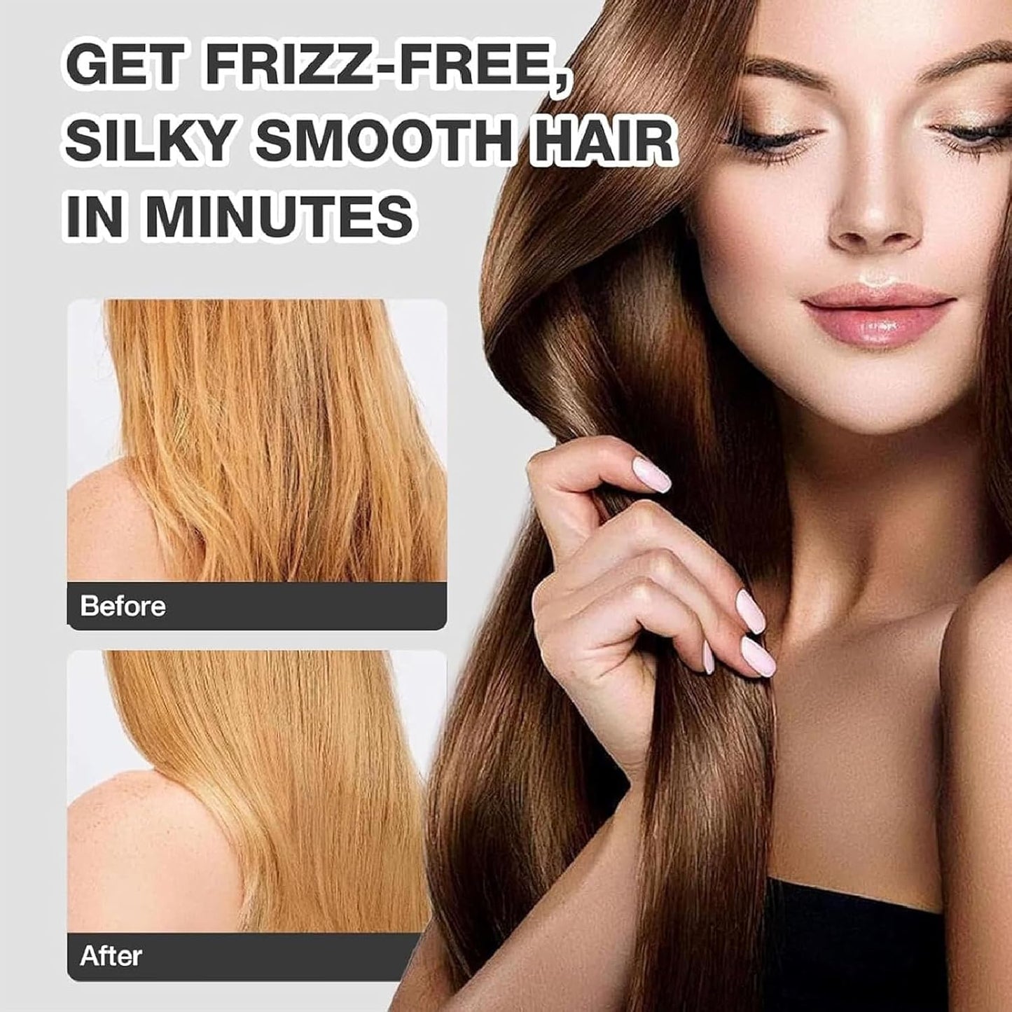 Mini Dual-Purpose Curling Iron, Dual Glam Curling Wand & Flat Iron Hair Straightener for All Hair Types (Green)