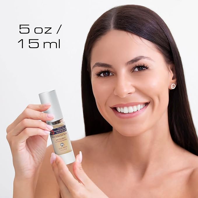 Geir Ness Skin of Norway Multi-Action Eye Serum - Cloudberry & Firming Peptides - Illuminate Dark Circles - For Tired and Puffy Eyes