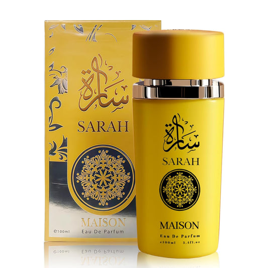 2PCS Sarah Maison Eau de Parfum for Women - 100ml Floral & Fruity Perfume with Lavender, Coconut, Vanilla & Pear, Long-Lasting Feminine Fragrance