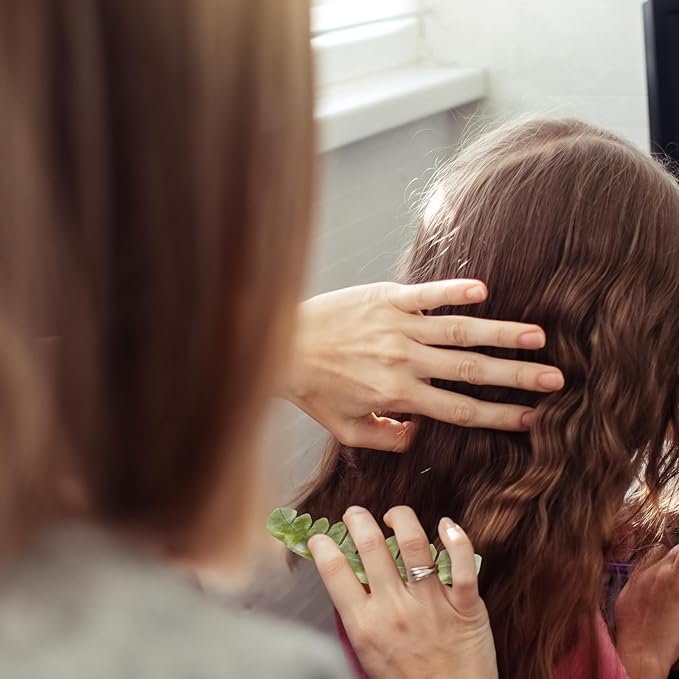 Geiserailie 2 Pieces Jade Combs Massage Stone Hair Gua Sha Scraping Scalp Comb Facial Massage Tool Multifunctional Handheld Head Tools Head Caring Therapy Mother's Day Gift(Chic Style)