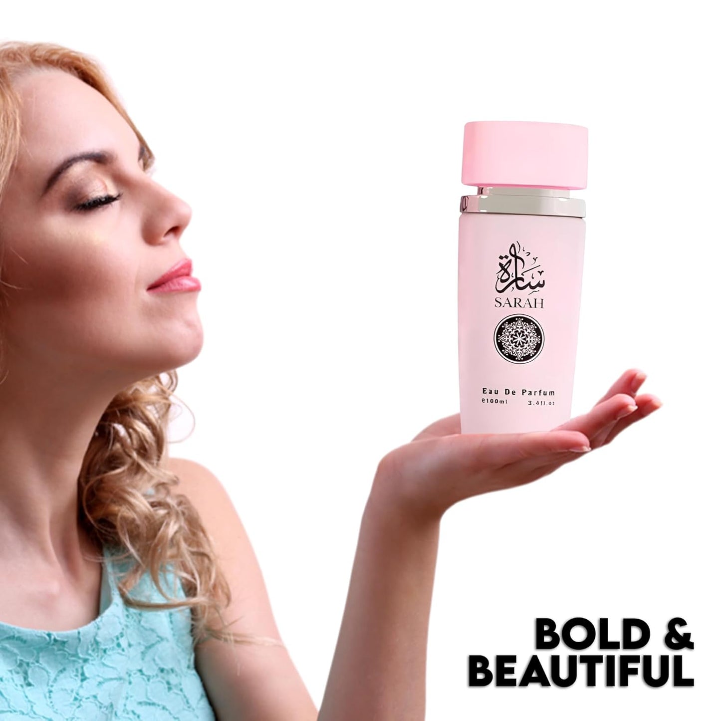 2PCS Sarah Eau de Parfum for Women - 100ml Floral & Fruity Perfume with Lavender, Coconut, Vanilla & Pear, Long-Lasting Feminine Fragrance