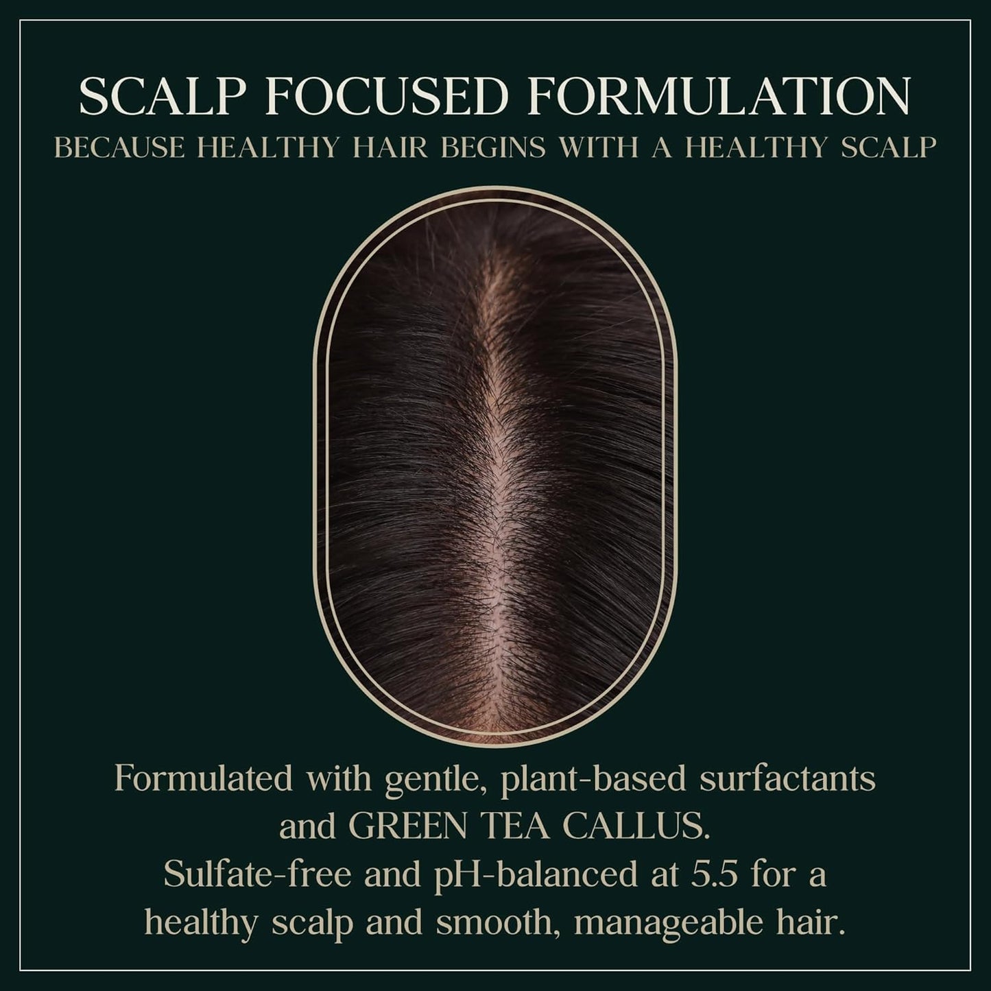 Cooling Relief Botanic Cellcare Shampoo 500ml, 16.90 fl oz | Sulfate-Free, Paraben-Free and Color-Safe | pH Balancing