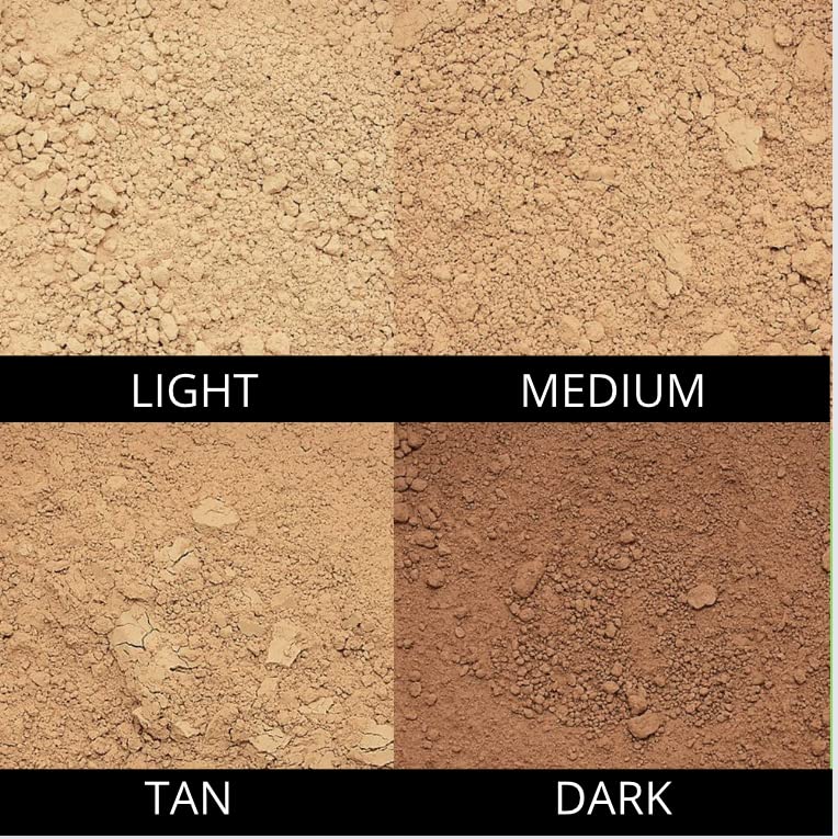 Serious Skincare BELLA ROSE Loose Mineral Powder Makeup Foundation + Brush - SPF 15 - Talc Free - Lightweight - Buildable Light to Medium Coverage - Luminous Matte Finish - 0.50 oz  - Medium