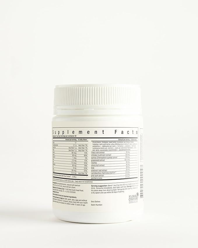 The Beauty Chef Glow Ageless™ Inner Beauty Essential – Bio-Fermented Collagen-Boosting Powder for Ageless Skin & Wellness, Supports Ageless, Glowing Skin, Collagen Support, 5.3 oz / 150g