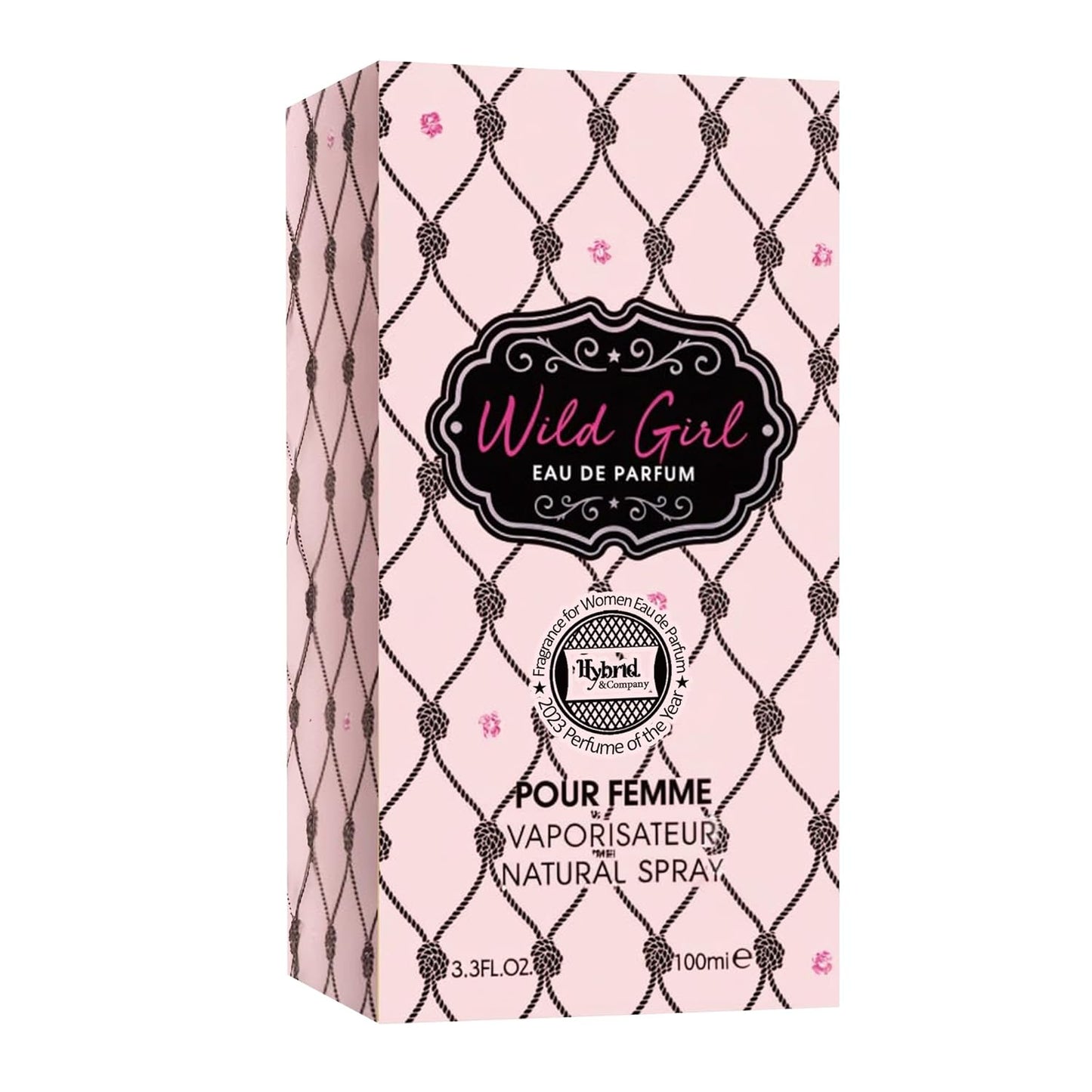Hybrid & Company Wild Girl Eau De Parfume Pour Femme Natural Spray 3.4FL.OZ