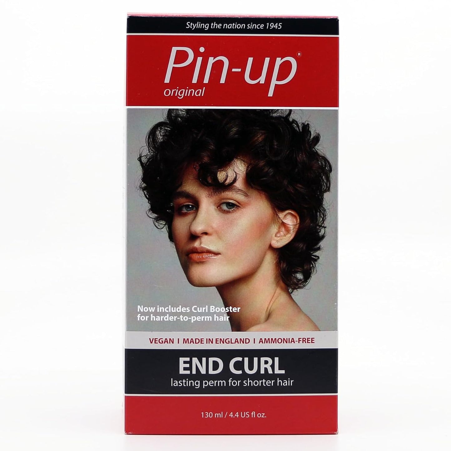 Pin-Up End Curl Home Perm for Short Hair, Defined and Long-Lasting Results 130ml