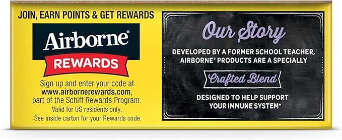 Airborne Elderberry + Zinc & Vitamin 20 Fizzy