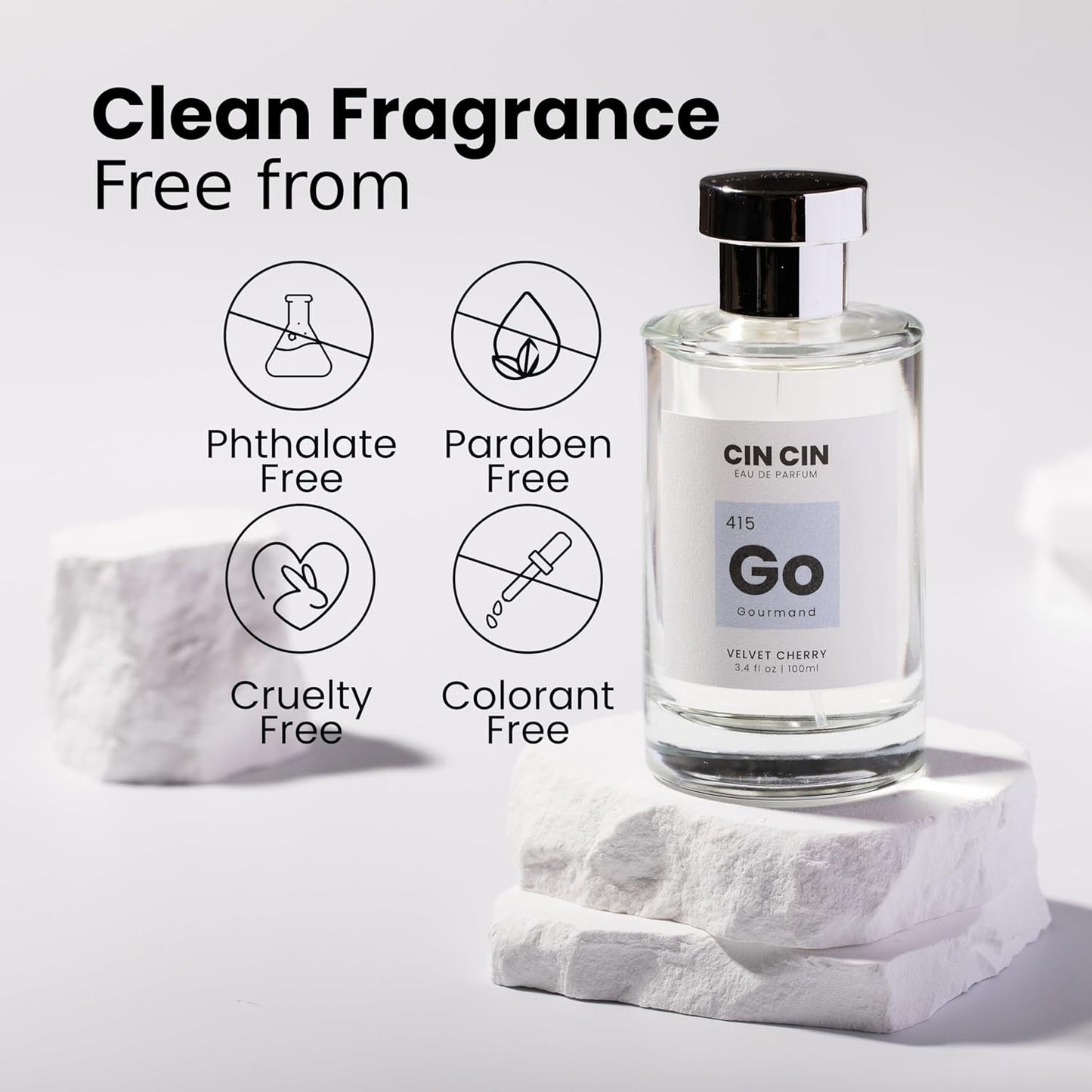 Cin Cin Shy Affection - Gourmand 419 EDP 100ml Inspired by Kilian Love, Don’t Be Shy - Long-Lasting Floral Marshmallow Perfume for Men and Women - Paraben-Free and Concentrated Fragrance