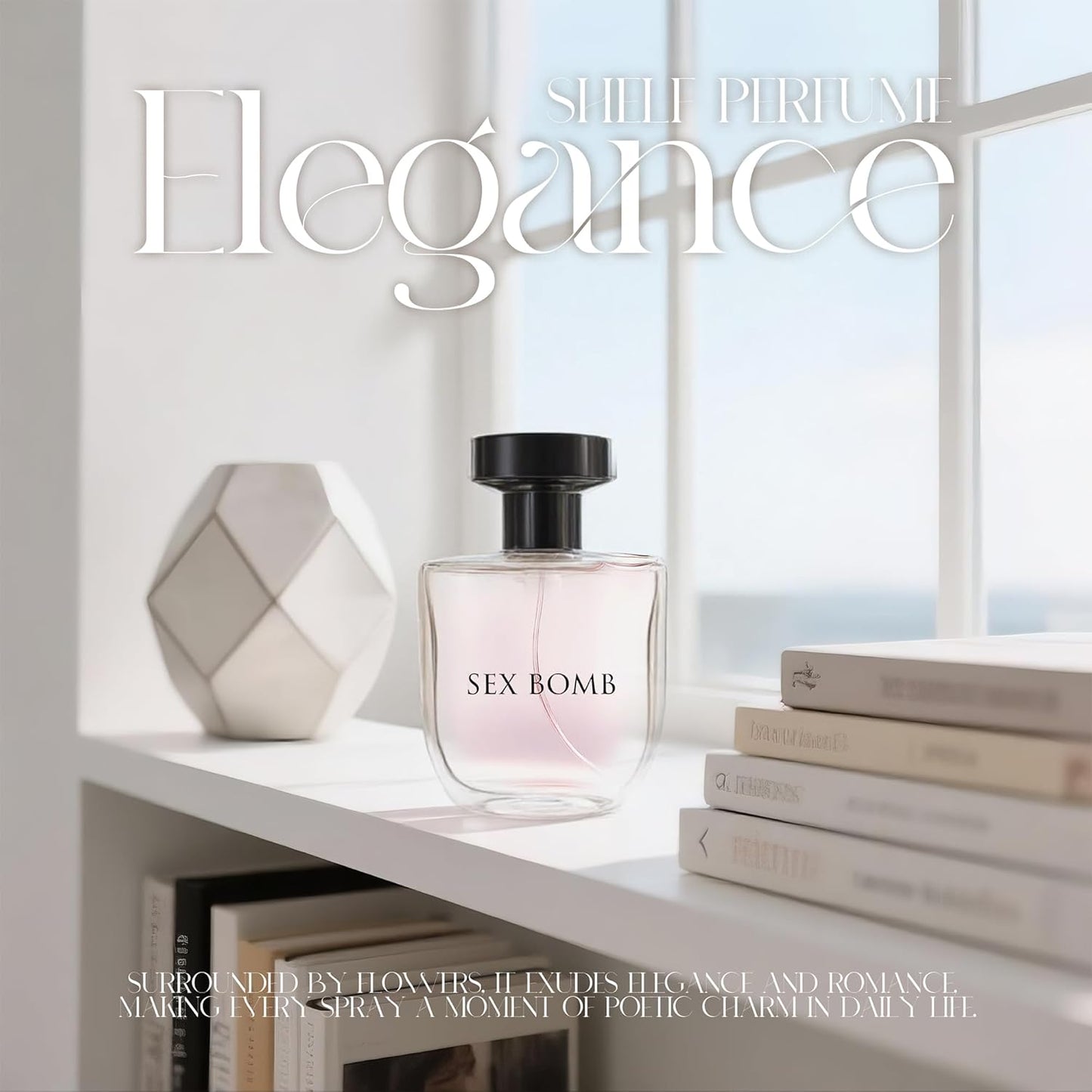 2PCS Sexy Bomb Eau de Parfum for Women - 100ml Floral & Fruity Perfume with Lavender, Coconut, Vanilla & Pear, Long-Lasting Feminine Fragrance