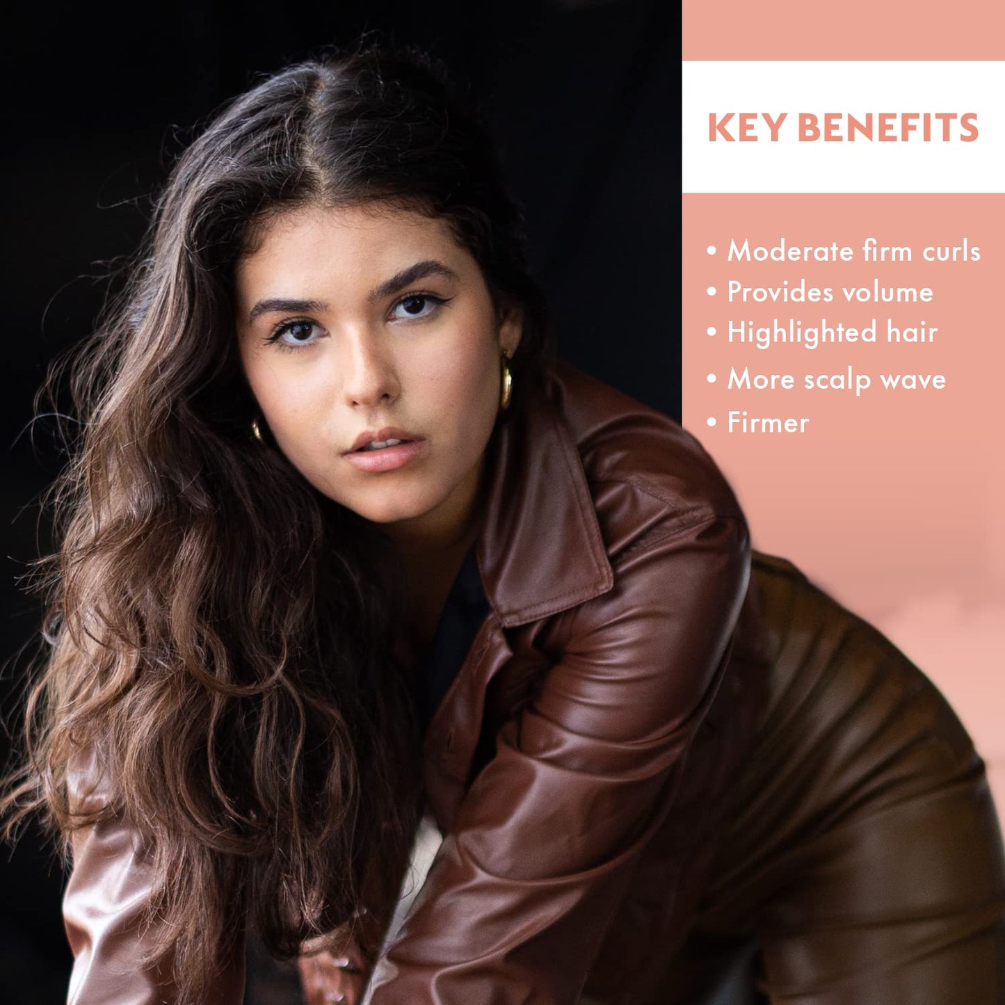 One 'N Only Moisturizing Alkaline Perm with Argan Oil, Moderate to Firm Curls, Fresh Scent, True-to-Rod Size Curls, Leaves Hair Shiny, Moisturized, and Manageable,