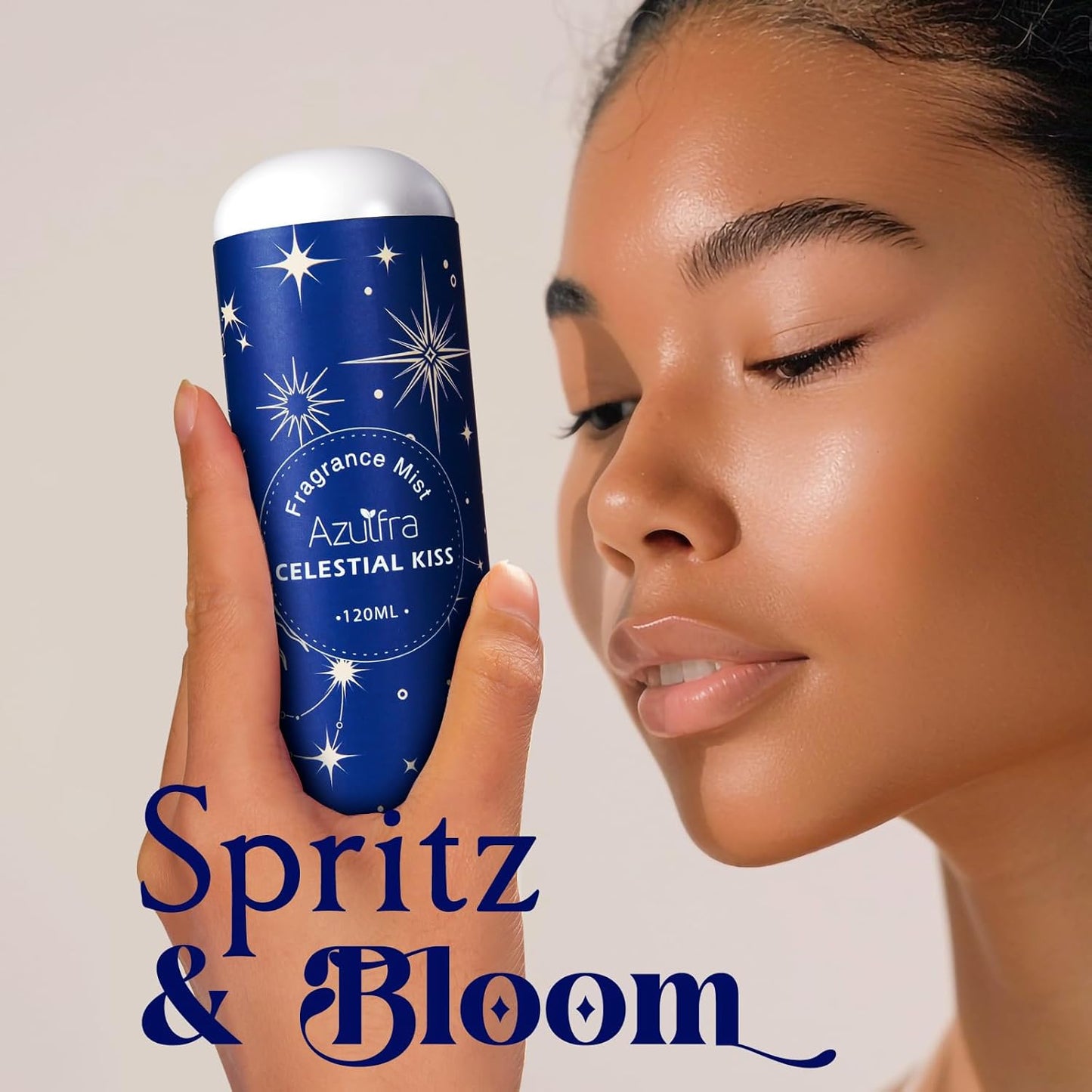 Body Spray for Wowen Celestial Kiss, Hair & Body Fragrance Mist, Notes of Jasmine, Raspberry, 4 fl.oz