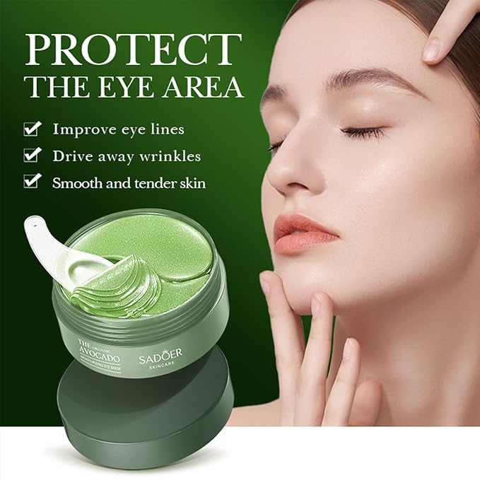 60 Count Under Eye Masks, Hydrating Mask Skincare, Eye Patches for Puffy Eyes, Dark Circles and Puffiness, Gel Pads for Eye Bags and Wrinkles Under Eye Treatment