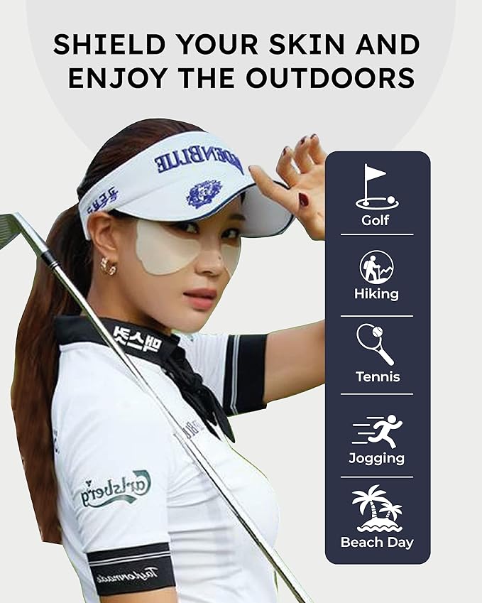 Outdoor Tone-Up Patch (4 g/0.14 oz*4 ea) - Patches/Golf Patches for Leisure Activities by LG Beauty. CoQ10, Tranexamic Acid, Niacinamide & Hyaluronic Acid