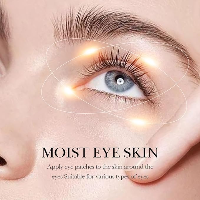 60 Count Under Eye Masks, Hydrating Mask Skincare, Eye Patches for Puffy Eyes, Dark Circles and Puffiness, Gel Pads for Eye Bags and Wrinkles Under Eye Treatment