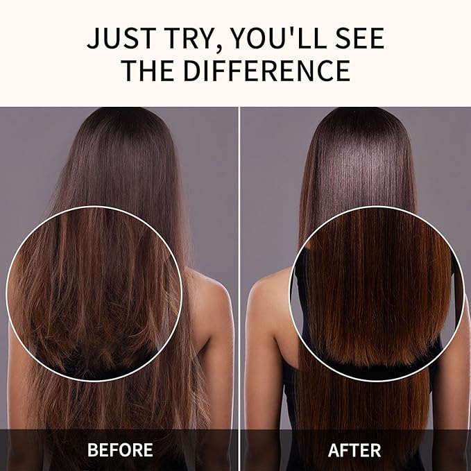 Hair Mask 8.45 Fl Oz Deep Conditioning Hair Mask for Damaged Hair, Hair Care Conditioner for Women, Infused with Essential Oils, Biotin, Intensive Repair for Dry, Frizzy Hair