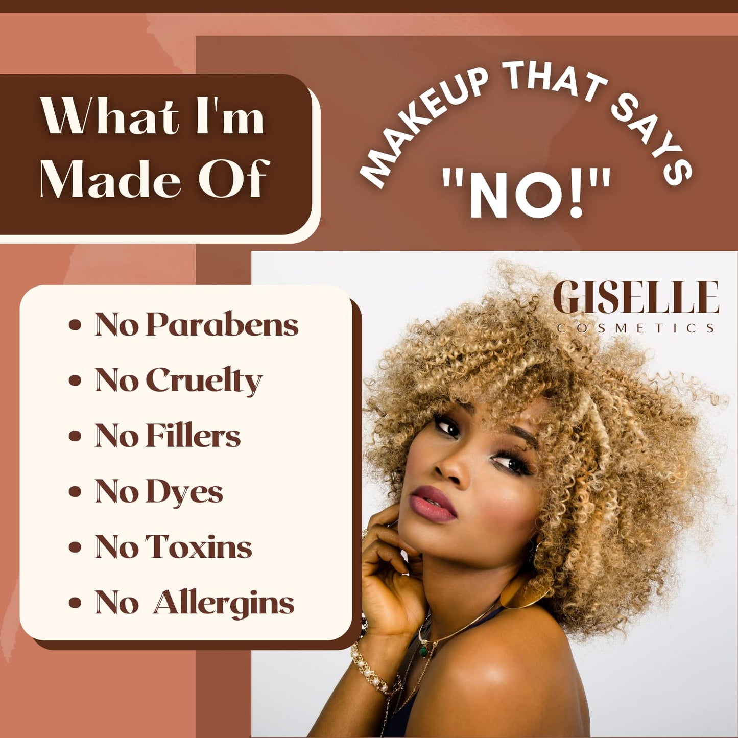 Rich Girl Matte Blush - Mineral Makeup, Pure Talc Free, Loose Face Powder for Cheeks - 5 Gram Travel Size