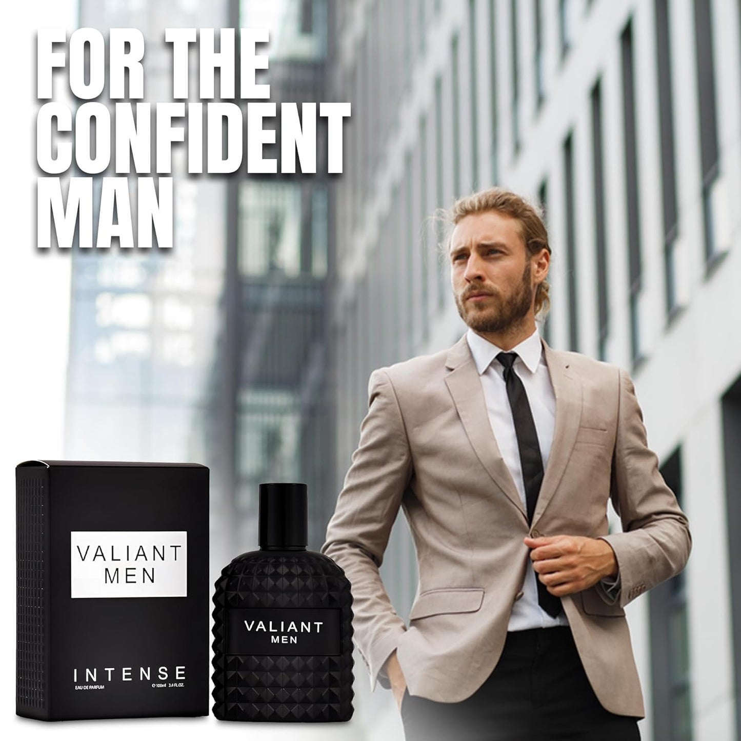 Valiant Men Cologne Fresh Scent Eau De Toilette Spray Long-Lasting Fresh Fragrance with Jasmine & Vanilla Bourbon,Perfume Gift for Men