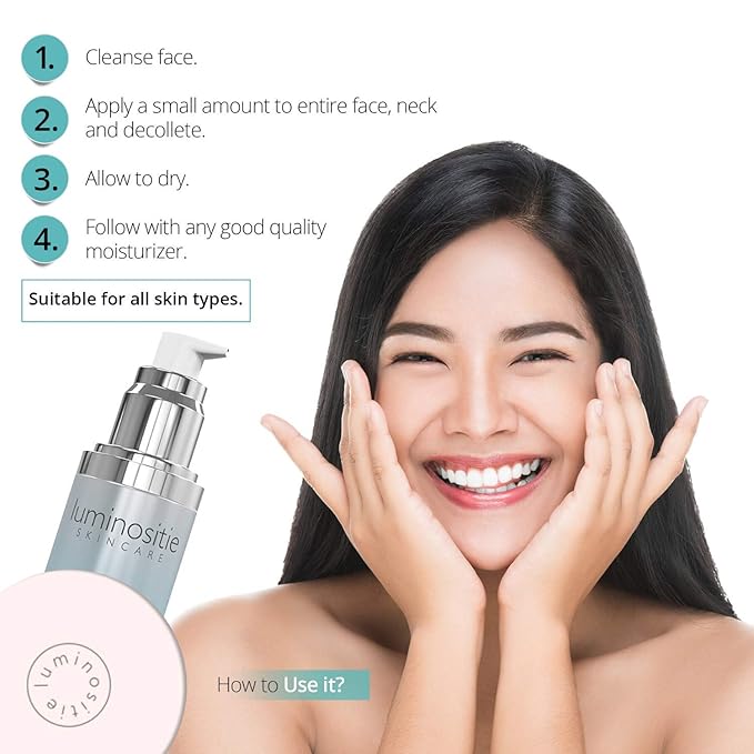 Under Eye Brightener Serum for Puffy Eyes & Dark Circles - Hydrating, Anti Aging, Under Eye Serum - Fast Absorption & Lightweight Finish