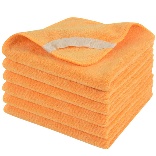 SINLAND Microfiber Facial Cloths Fast Drying Washcloth 12inch x 12inch Absorbent Face Wash Cloth Soft Makeup Remover Cloths