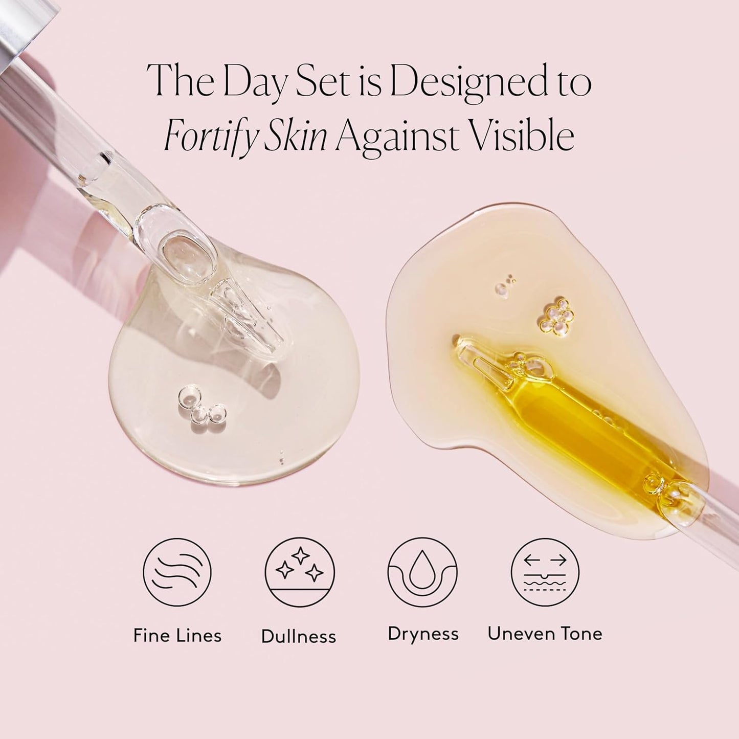 Naked & Thriving Limited Edition Day Set | Protect Antioxidant Day Serum (30 mL) + Prevent Anti-Aging Face Oil (35 mL) with Hyaluronic Acid, Moringa and Rosehip Oil | 65 mL/2.18 fl oz (Set of 2)