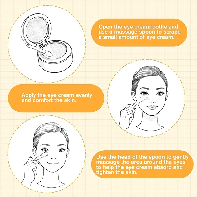 3 Pcs Mini Metal Makeup Spatula Tool, Skincare Spatula, Skin Care Cosmetic Spoon, Metal Cosmetic Spatulas Makeup Applicator Small Scoops Facial Applicator Tool, Reusable Applicator(Gold)